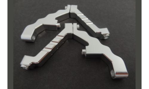 Alloy Front Shock Tower Support Set - SILVER| King Motor